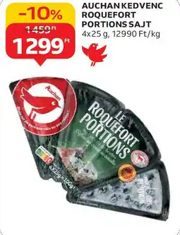 Auchan Auchan Kedvenc Roquefort portions sajt ajánlat