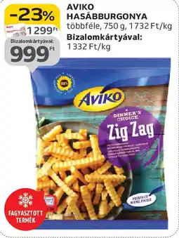 Auchan Aviko hasábburgonya ajánlat