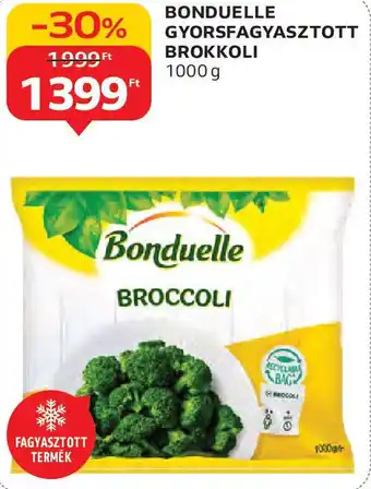 Auchan Bonduelle gyorsfagyasztott brokkoli ajánlat