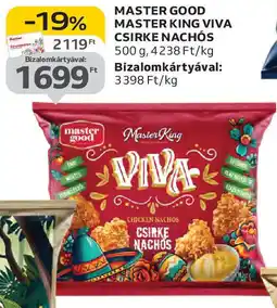 Auchan Master Good Master King viva csirke nachós ajánlat