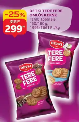 Auchan Detki Tere Fere Omlós keksz ajánlat