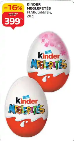 Auchan Kinder meglepetés ajánlat