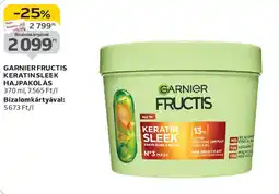 Auchan Garnier Fructis Keratin Sleek hajpakolás ajánlat