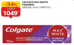 Auchan Colgate Max White fogkrém ajánlat