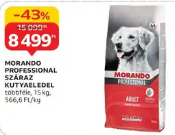 Auchan Morando Professional száraz kutyaeledel ajánlat