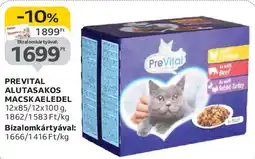 Auchan Prevital alutasakos macskaeledel ajánlat