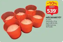 Auchan Mécsesbetét ajánlat