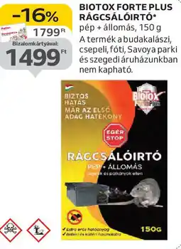Auchan Biotox Forte Plus rágcsálóirtó ajánlat