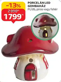 Auchan Porcelán LED gombaház ajánlat