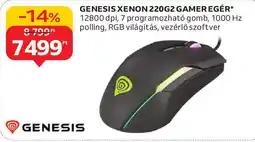 Auchan Genesis Xenon 220G2 Gamer egér ajánlat