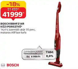 Auchan Bosch BBHF214R kézi porszívó ajánlat