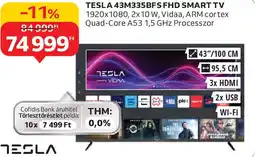 Auchan Tesla 43M335BFS FHD Smart TV ajánlat