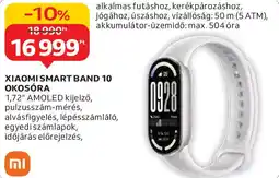 Auchan Xiaomi Smart Band 10 okosóra ajánlat