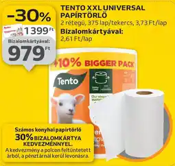 Auchan Tento XXL universal papírtörlő ajánlat