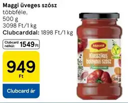 Tesco Maggi üveges szósz ajánlat