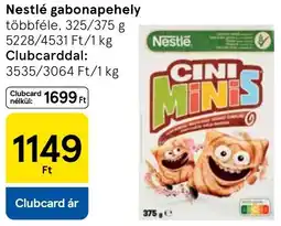 Tesco Nestlé gabonapehely ajánlat