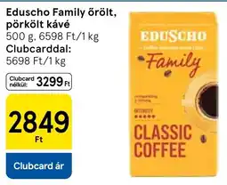Tesco Eduscho Family őrölt, pörkölt kávé ajánlat