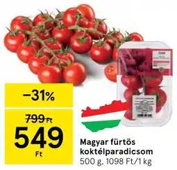 Tesco Magyar fürtös koktélparadicsom ajánlat