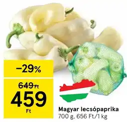 Tesco Magyar lecsópaprika ajánlat