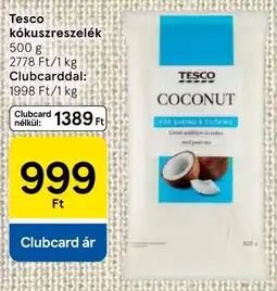 Tesco Tesco kókuszreszelék ajánlat