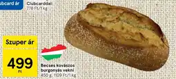 Tesco Becses kovászos burgonyás vekni ajánlat