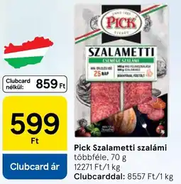Tesco Pick Szalametti szalámi ajánlat
