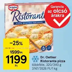 Tesco Dr. Oetker Ristorante pizza ajánlat
