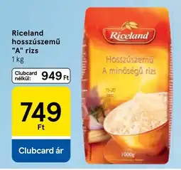 Tesco Riceland hosszúszemű "A" rizs ajánlat