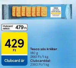 Tesco Tesco sós kréker ajánlat