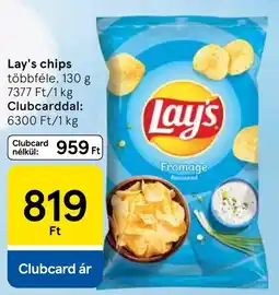 Tesco Lay's chips ajánlat