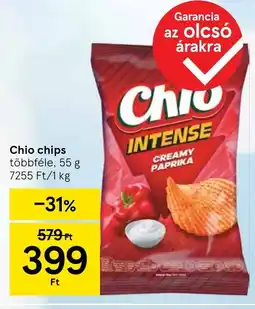 Tesco Chio chips ajánlat