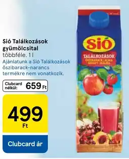 Tesco Sió Találkozások gyümölcsital ajánlat