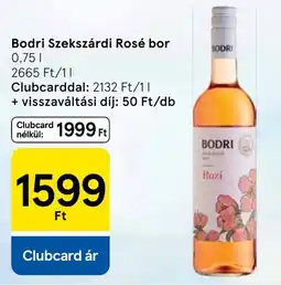 Tesco Bodri Szekszárdi Rosé bor ajánlat