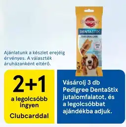 Tesco Pedigree Dentastix jutalomfalatot ajánlat