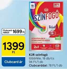 Tesco K2R színfogó ajánlat