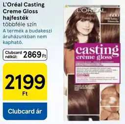Tesco L'Oréal Casting Creme Gloss hajfesték ajánlat