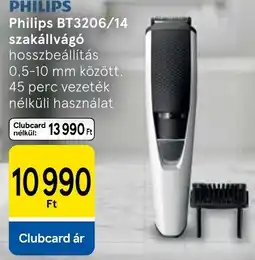 Tesco Philips BT3206/14 szakállvágó ajánlat