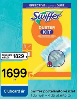 Tesco Swiffer portalanító készlet ajánlat