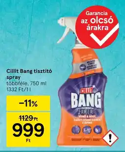 Tesco Cillit Bang tisztító spray ajánlat