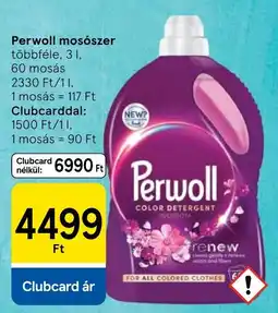 Tesco Perwoll mosószer ajánlat