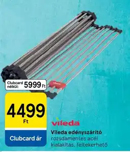 Tesco Vileda edényszárító ajánlat