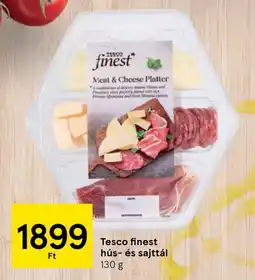Tesco Tesco finest hús- és sajttál ajánlat