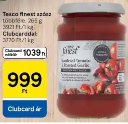 Tesco Tesco finest szósz ajánlat
