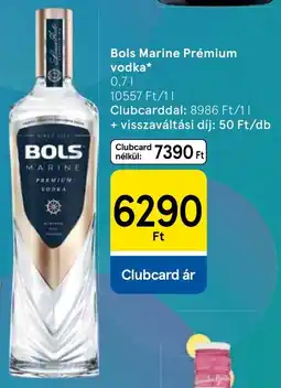 Tesco Bols Marine Prémium vodka ajánlat