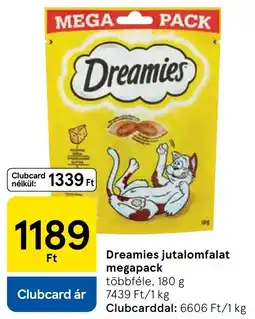 Tesco Dreamies jutalomfalat megapack ajánlat