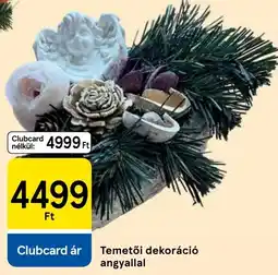 Tesco Temetői dekoráció angyallal ajánlat