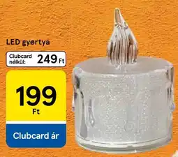Tesco LED gyertya ajánlat