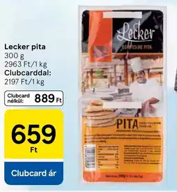Tesco Lecker pita ajánlat