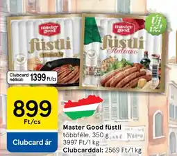 Tesco Master Good füstli ajánlat