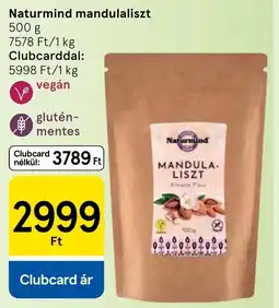 Tesco Naturmind mandulaliszt ajánlat